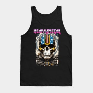 Robo-Skull Tank Top